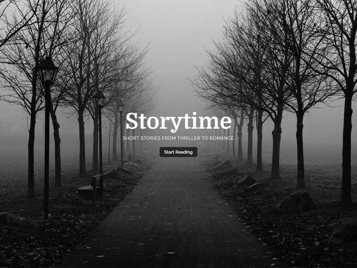 Free Storytime Wordpress theme