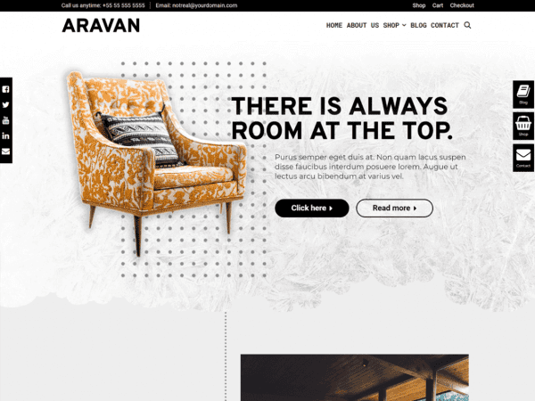Free Aravan Wordpress Theme