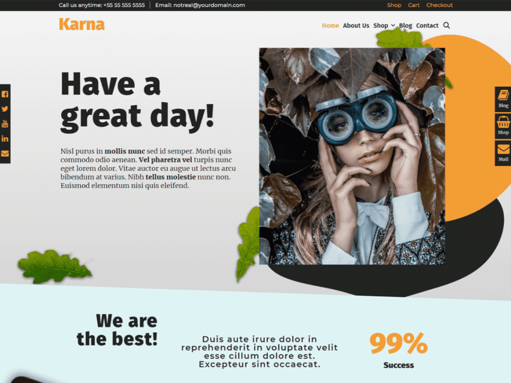 Free Karna Wordpress Theme