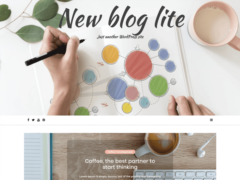 Free New Blog Lite Wordpress Theme