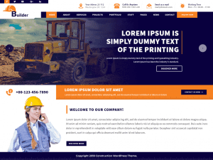 Free VW Construction Estate WordPress theme