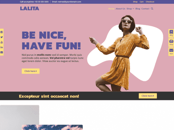 Free Lalita Wordpress Theme