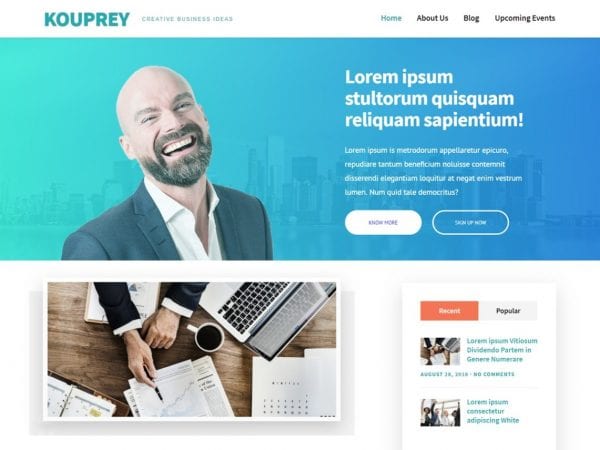 Free Kouprey Wordpress Theme