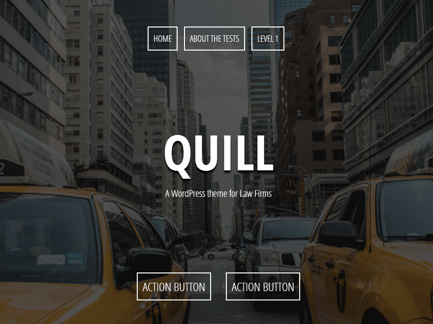 Free Quill Wordpress Theme