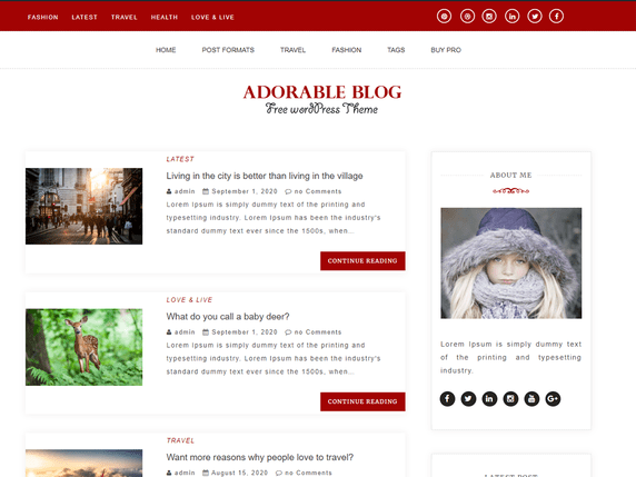 Adorable Blog