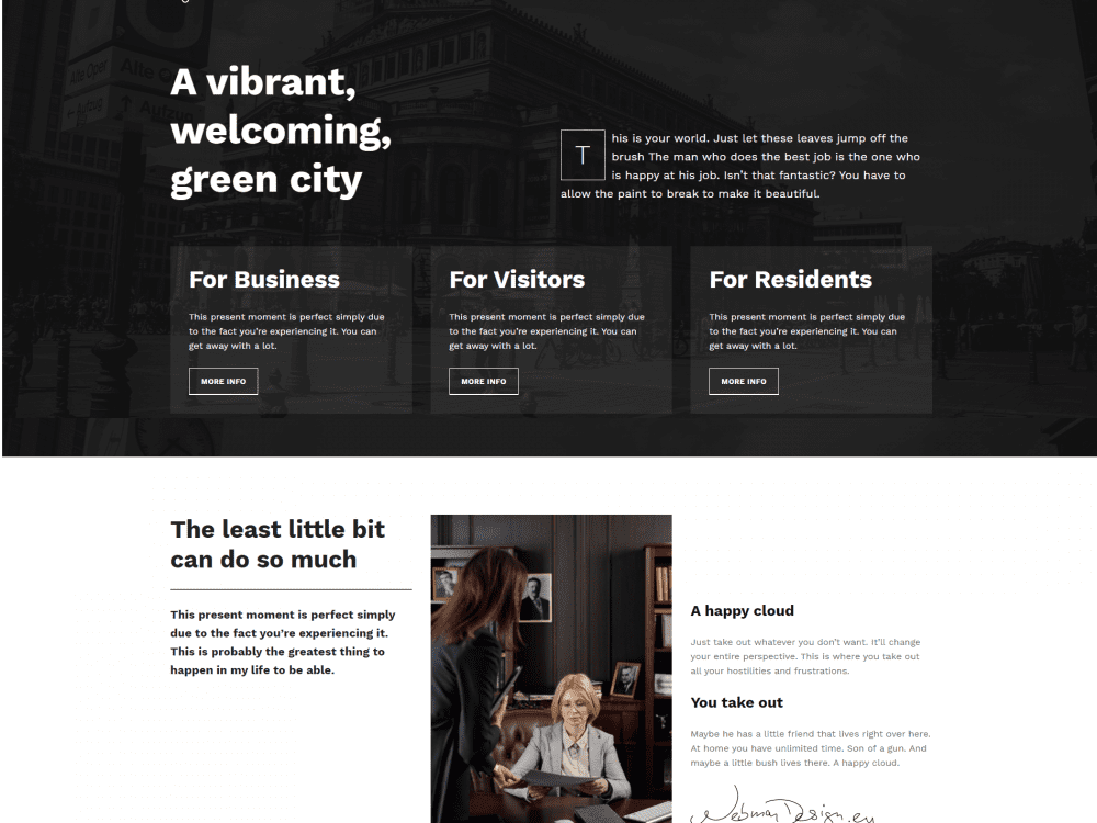Cindy Accessible Local Government Wordpress Theme