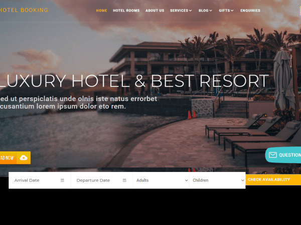 Lt Hotel Booking Wordpress Theme