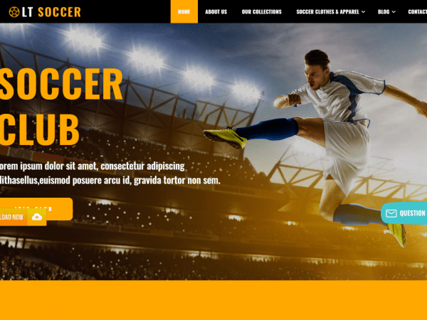 Lt Soccer Wordpress Theme