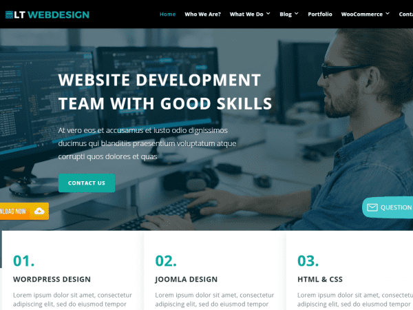 Lt Web Design Wordpress Theme