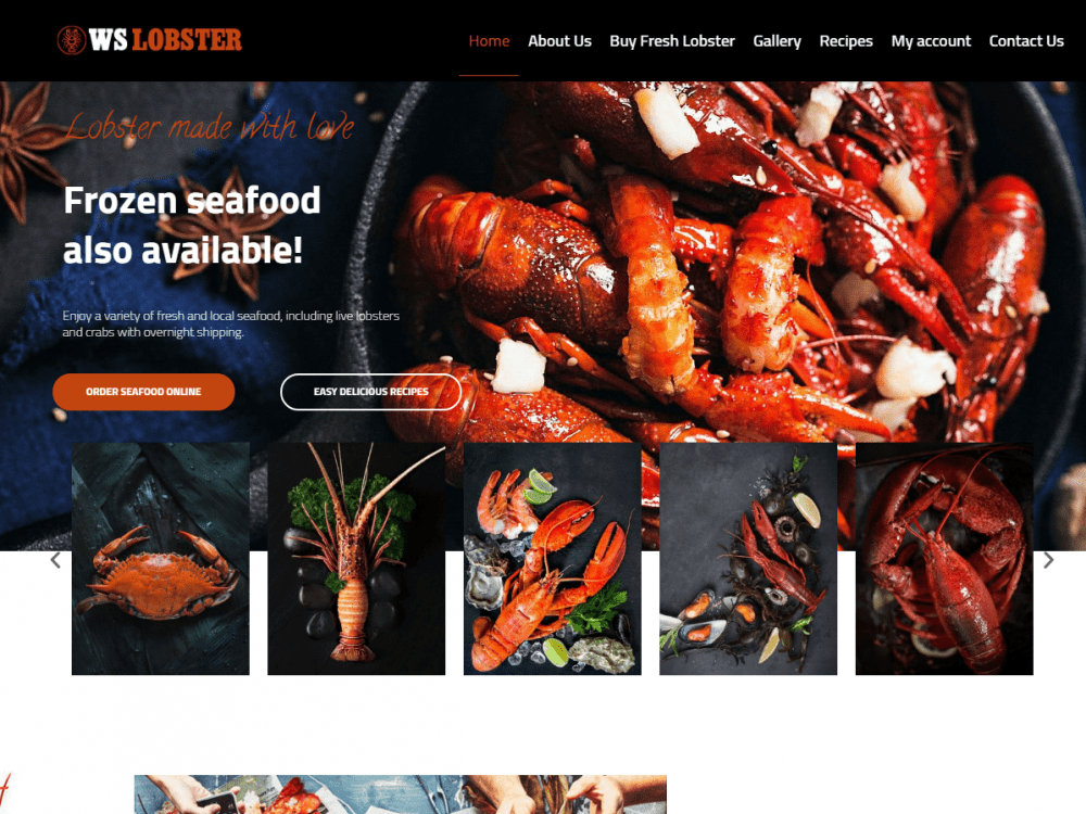 Ws Lobster Wordpress Theme