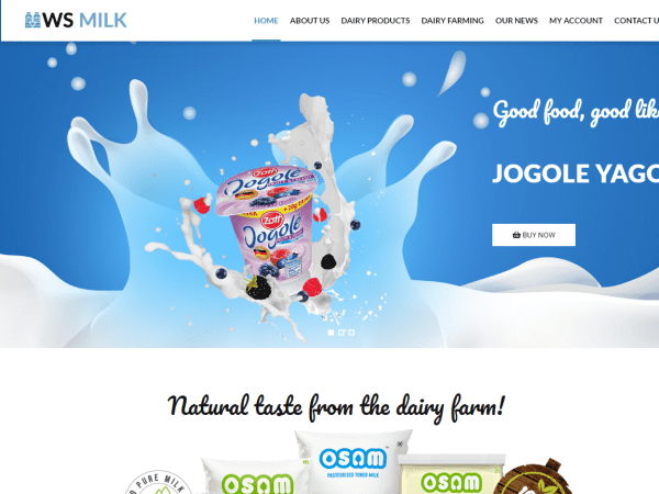 Ws Milk Wordpress Theme
