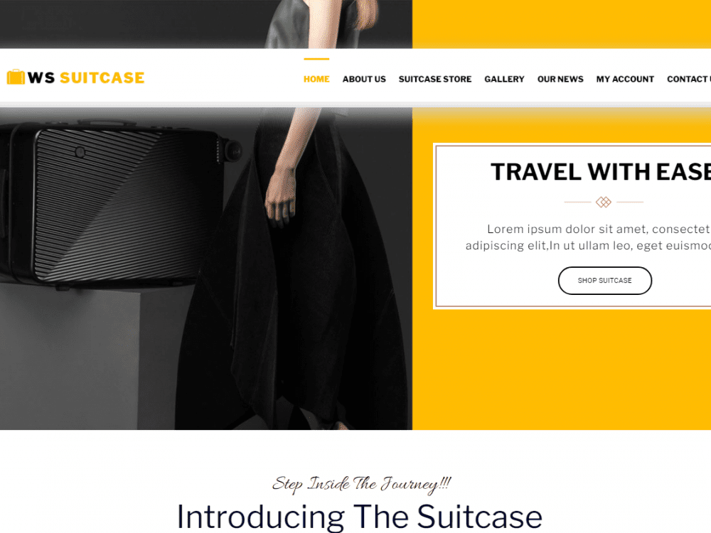 Ws Suitcase Wordpress Theme