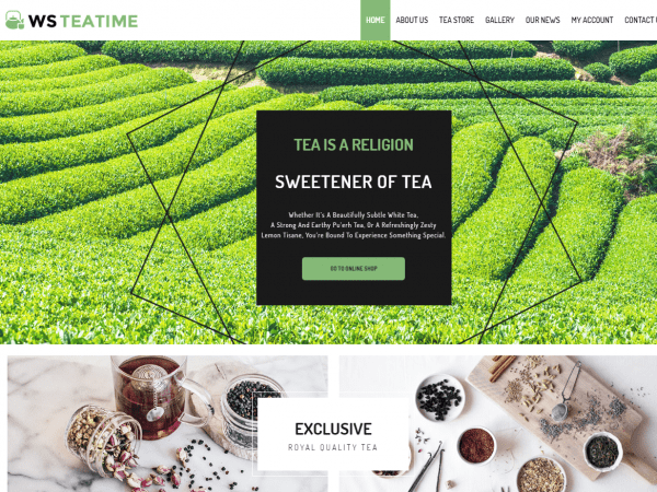 Ws Teatime Wordpress Theme