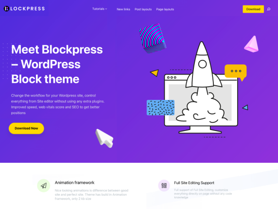 Blockpress Wordpress Theme