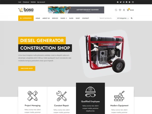 Bosa Construction Shop