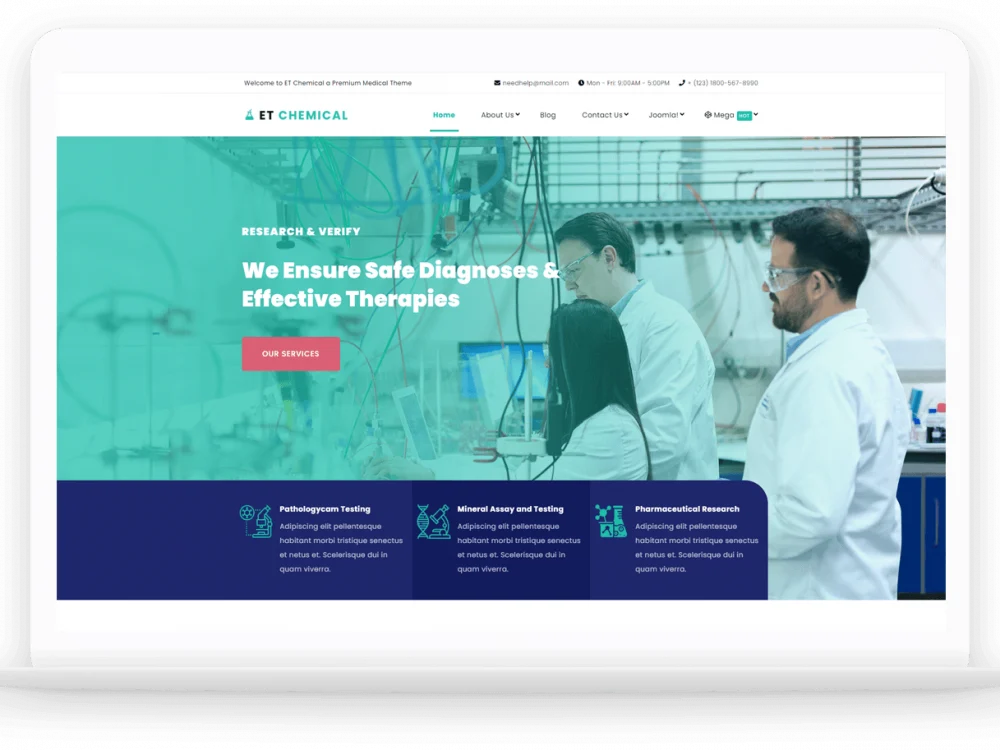 Et Chemical Onepage