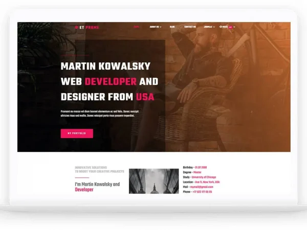 Et Prome Onepage