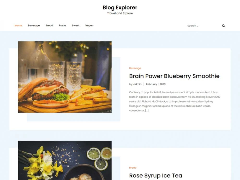 Blog Explorer