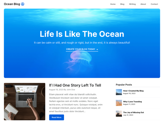 Ocean Blog